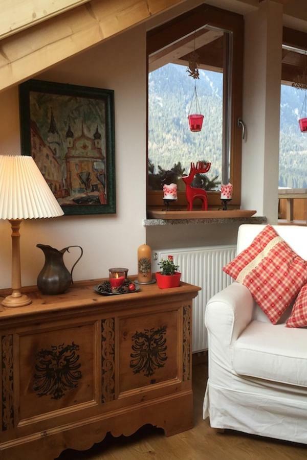 Mansarda Dolomiti Apartment Rasun di Sopra Luaran gambar